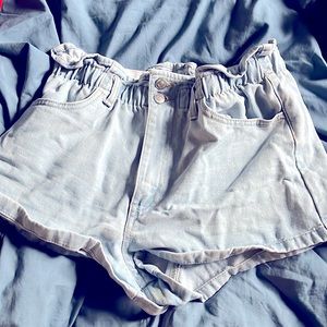 Light wash Jean shorts